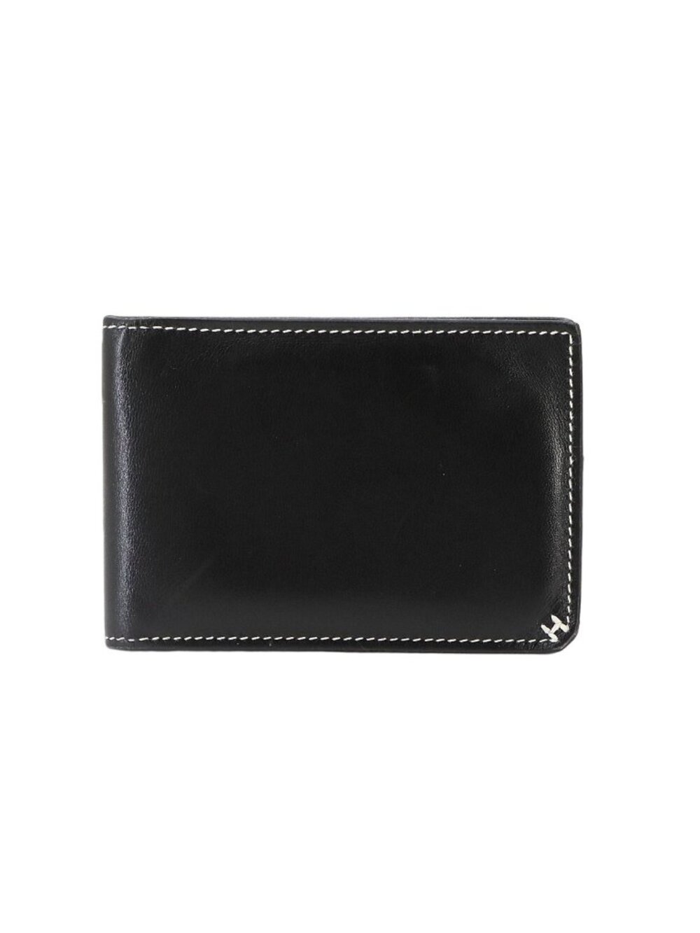 Hermes H Sellier Horizon Tal Card Case Business Box Calf Black